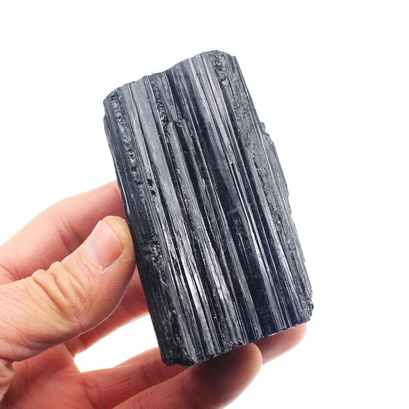 top quality large black tourmaline big size natural stones and minerals rough black tourmaline specimen around 60-100g