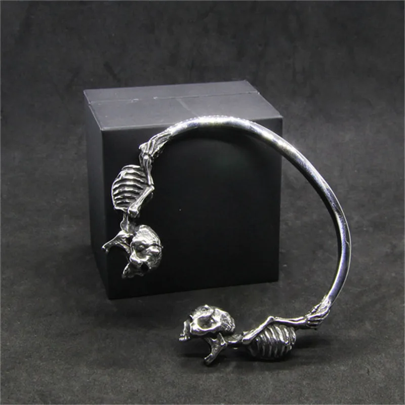 dead-walking-skeleton-bracelet-316l-stainless-steel-biker-punk-style-man-bangle