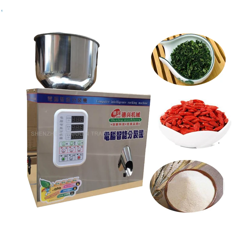 

1-30g Tea Weighing and Packing Machine 110V/220V Automatic Measurement of Particle Bag Tea Packaging Machine