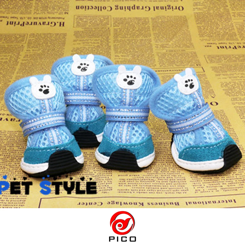 canvas Pet dog shoes teddy vip bo shoes pet shoes breathable puppy boot Pet supplies product ZL266