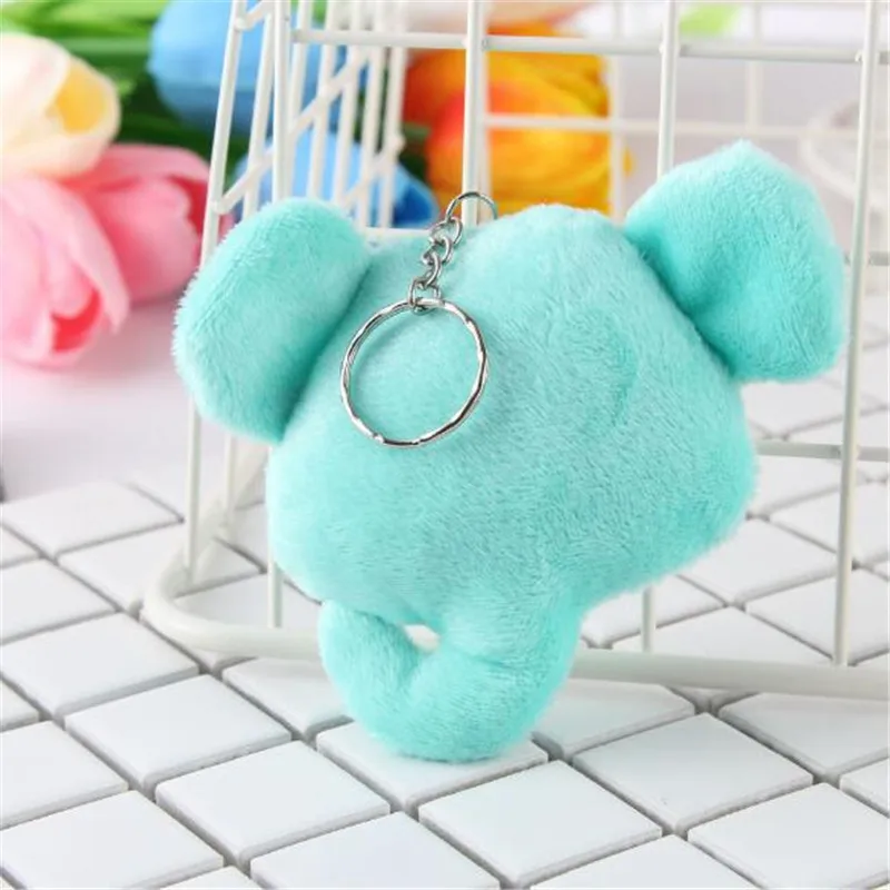 1PCS Mini Plush Elephant Toys Cute Soft Stuffed Elephants Toy Small Pendant Activity Gifts For Kids Girlfriend Hot 10CM