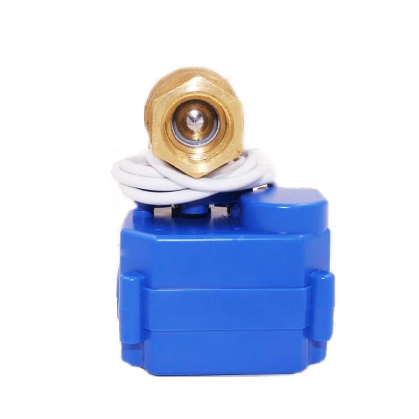 

CWX-15 electric brass ball valve DN15 DC12v motorized valve for Water control dishwasher