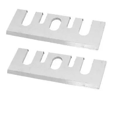 Peças de reparo da lâmina de plaina elétrica, 2 peças 82mm x 28mm x 3mm para mitsubishi f20a