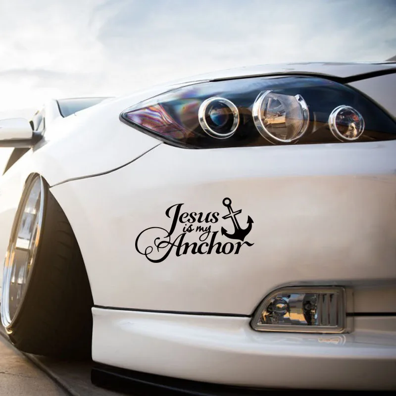 New Hot Sale Car Stying Christian Vinyl Car Truck Window Sticker Decal Cute Jesus Religious Prayer Jdm