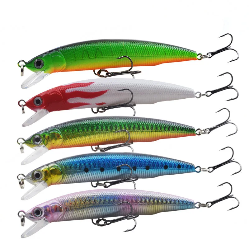 

Proleurre Carp Fishing Lures Boxed Laser Printing Minnow 12cm 15g Professional Pesca Accessories Wobblers For Fishing