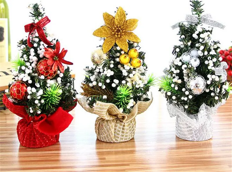 50pcs Merry Christmas Tree Bedroom Desk Decoration Toy Doll Gift Office Home Children Natale Ingrosso Christmas Decorations