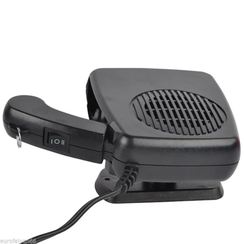 DC 12V Car Heating Fan 150W Car Heater Portable Heating Cooling Fan Car Dryer Windshield Defroster Demister