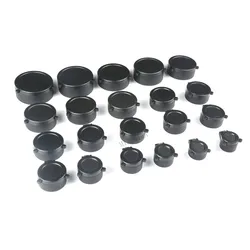 Rifle Scope Cover Protection, Flip Up, Quick Spring Cap, Objective Lens Lid, Hunting Rifle Scope Caliber, 25.5mm-67mm