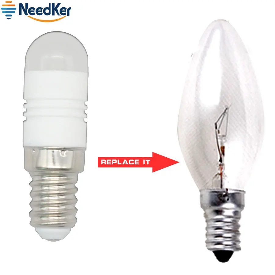 E14 LED Light Bulb 3W AC 220V 230V 240V Lampe LED Ceramic Body Mini Small Screw Bulb Fridge Freezer LED SMD Lamp Spotlight Bulb