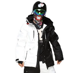 StormRunner-Ski Jackets for Men, Snowboarding Jackets, Warm, Snow Coat, Breathable, Colorful, Camouflage, Male, Brand, New