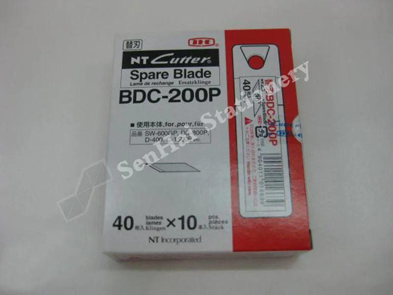 Japon NT Cutter BDC-200P 30 degrés angle stylo couteau 400 pcs/Lot