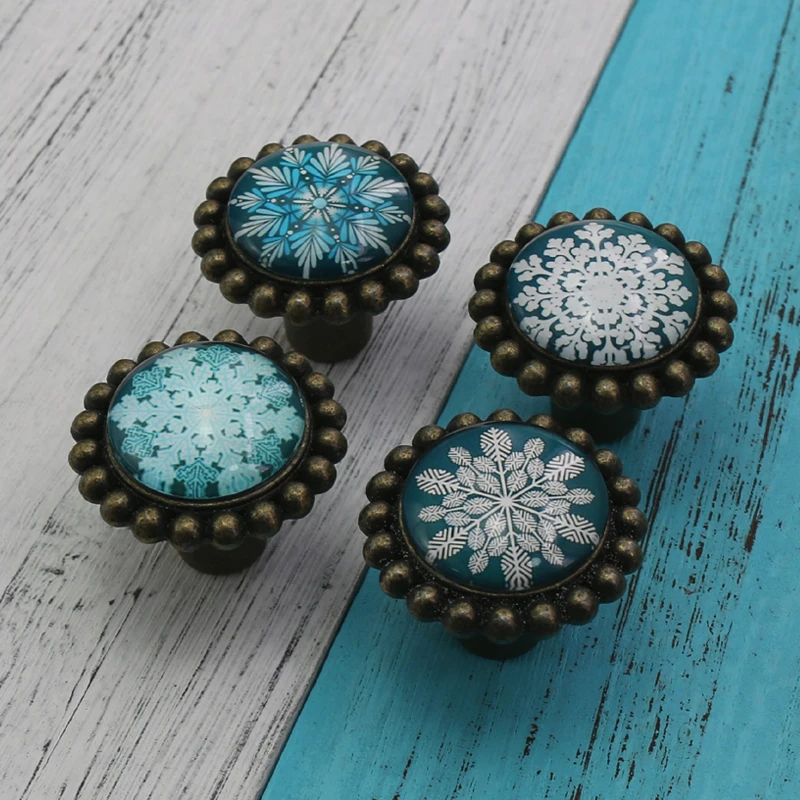 1x Home Bar Cabinet Knobs Furniture Drawer Pull Decorative Kitchen Cupboard Door Handle Dia 42mm
