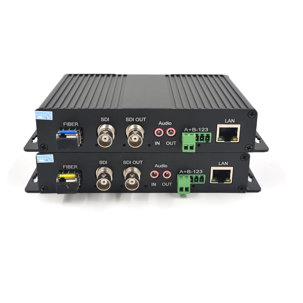 

High Quality HD SDI Video Audio Data Ethernet 1310/1550 Fiber Optical Media Converters Tx and Rx for HD SDI CCTV