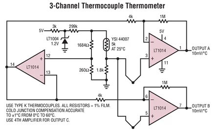 LT1014ACN LT1014CN LT1014DN LT1014IN LT1014 — четырехточный операционный усилитель