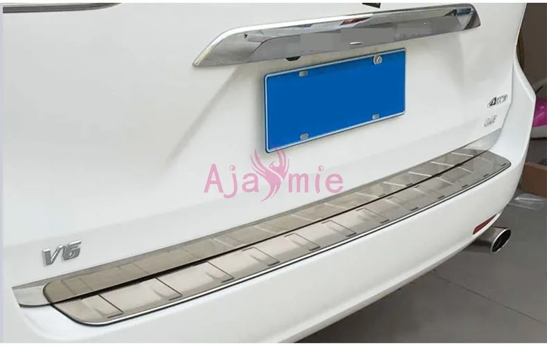 

#304 Stainless Steel Car Styling Rear Bumper Door Sill Tail Gate Kits 2011-2018 For Toyota Sienna Accessories