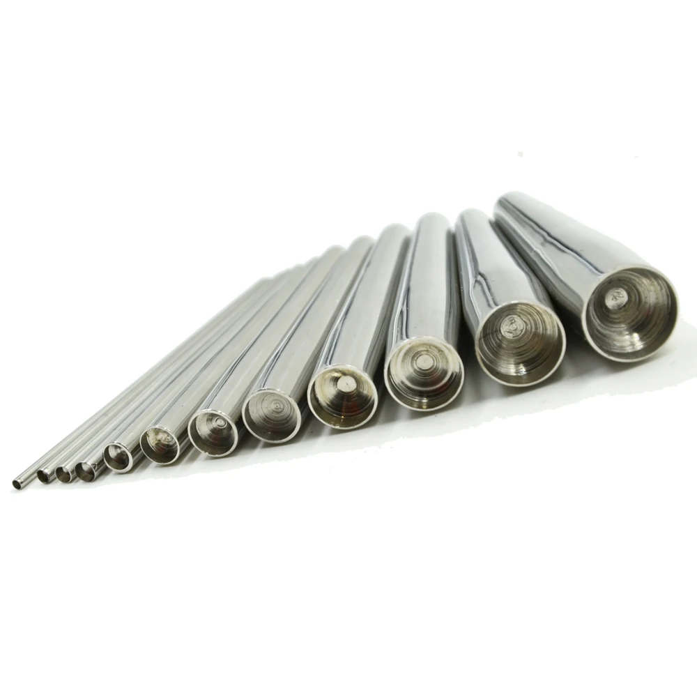 Imagem -02 - Ferramenta Profissional de Body Piercing Cirúrgico Cone Ear Taper Côncavo Kit de Alongamento Inserção Pins Grupo 12 Pcs Aço Inoxidável