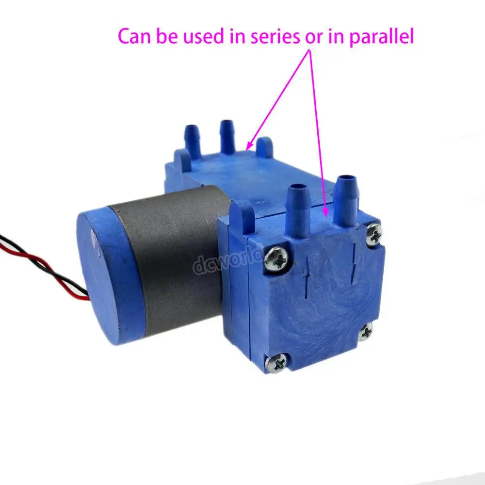 Orteil DC12V D1001-23-01 Brushless Vide DiaphLeurs me Touristes Tête Pompe À Air