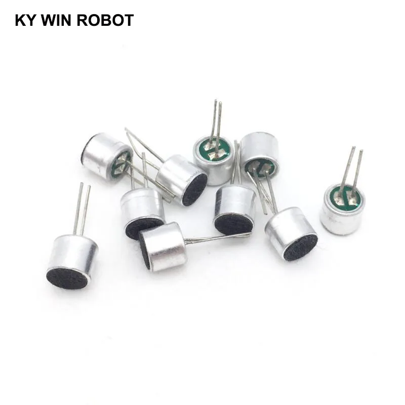 

10 PCS/LOT 6x5mm 6050 Microphone Electret Microphone with 2 pin pick-up