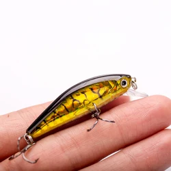 Fishig Crankbait Minnow Hundible 5cm – Señuelo artificial duro