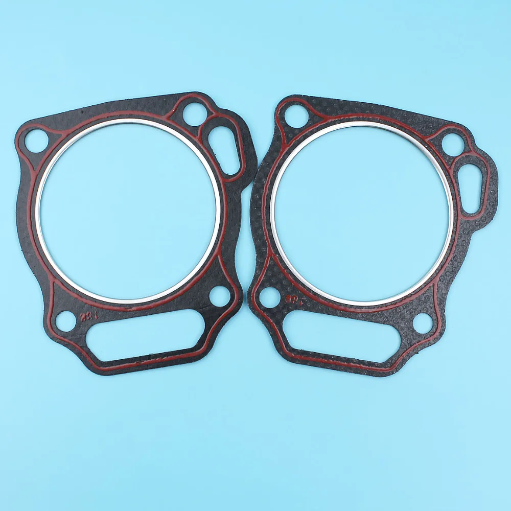 2Pc Cylinder Head Gasket Fit Honda 13HP GX 390 GX390 Chinese 188F 389CC Gasoline Small Engine Generator Water Pump 12251-ZF6-W00