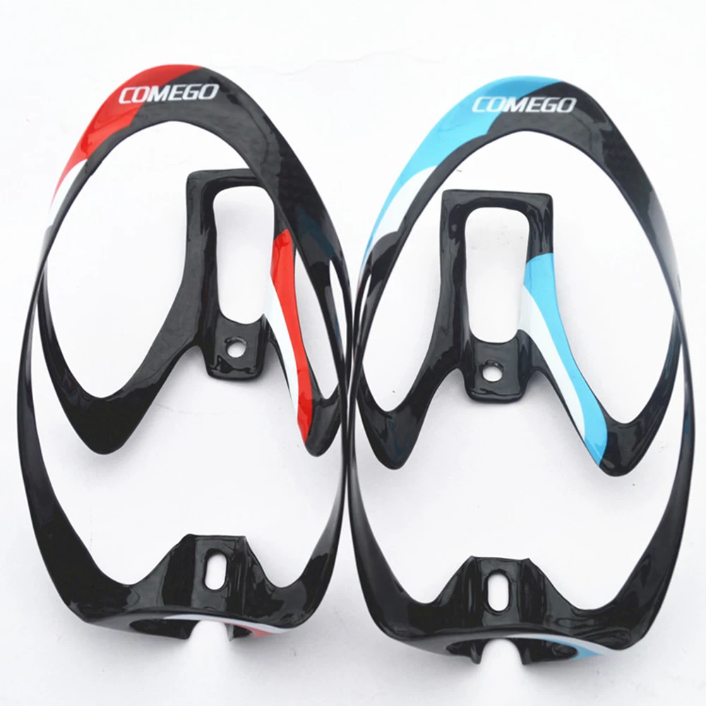 Comego full carbon fiber mountain bike road bike bottle cages holder 3k finish cycling  superlight 20g bicycle holder