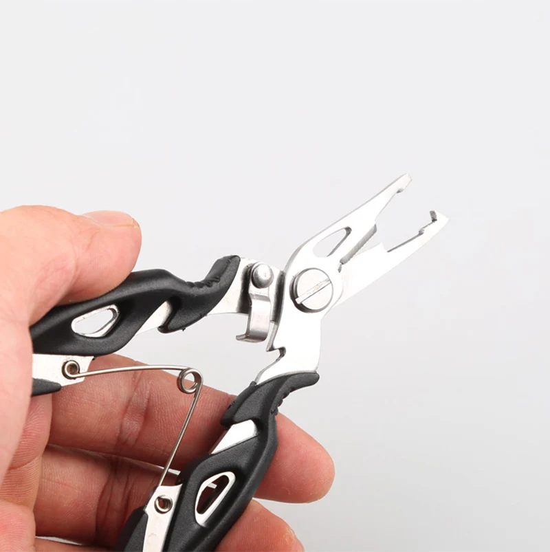 Fishing Plier Scissor Braid Line Steel Wire Cutter Hook Remover Tool Fish Use Scissors Fishing Tackle Accessory B214