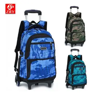 

School bag with wheels rolling backpacks for school wheeled backpack for Boys School trolley backpack bag on wheels for kids