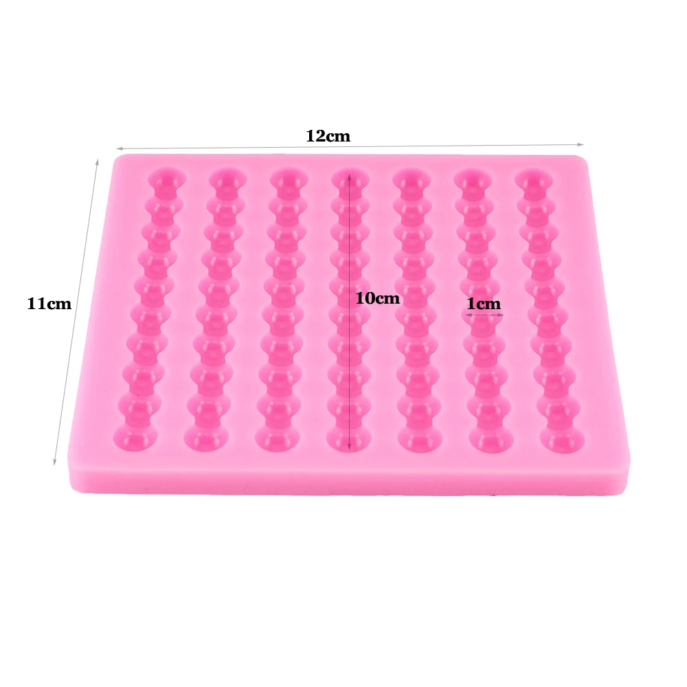 Pearl Cake Border Silicone Mold Sugarcraft Wedding Decorating Tool Cupcake Fondant Chocolate Sugarcraf Gumpaste Clay Molds M2347