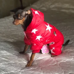 Pets Dog Clothes Cotton Russia Winter Warm Thicken Costumes Hoodies Clothes for Puppy Dogs roupa cachorro Cheap Pet Cat Products