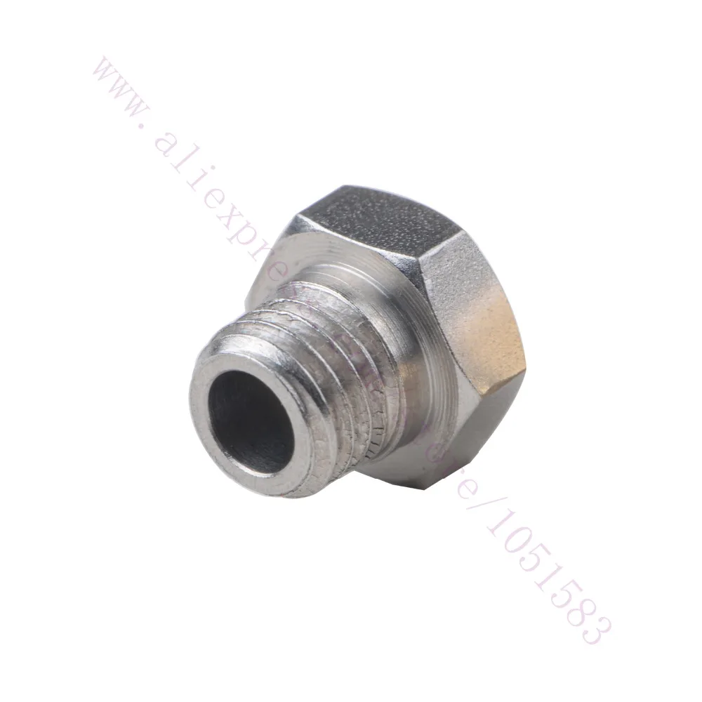 3PcsสแตนเลสสตีลMK10 ExtruderหัวฉีดM7 สำหรับFinder, Creator Pro, Wanhao D4 และI3,dremel,PowerSpec 3Dเครื่องพิมพ์