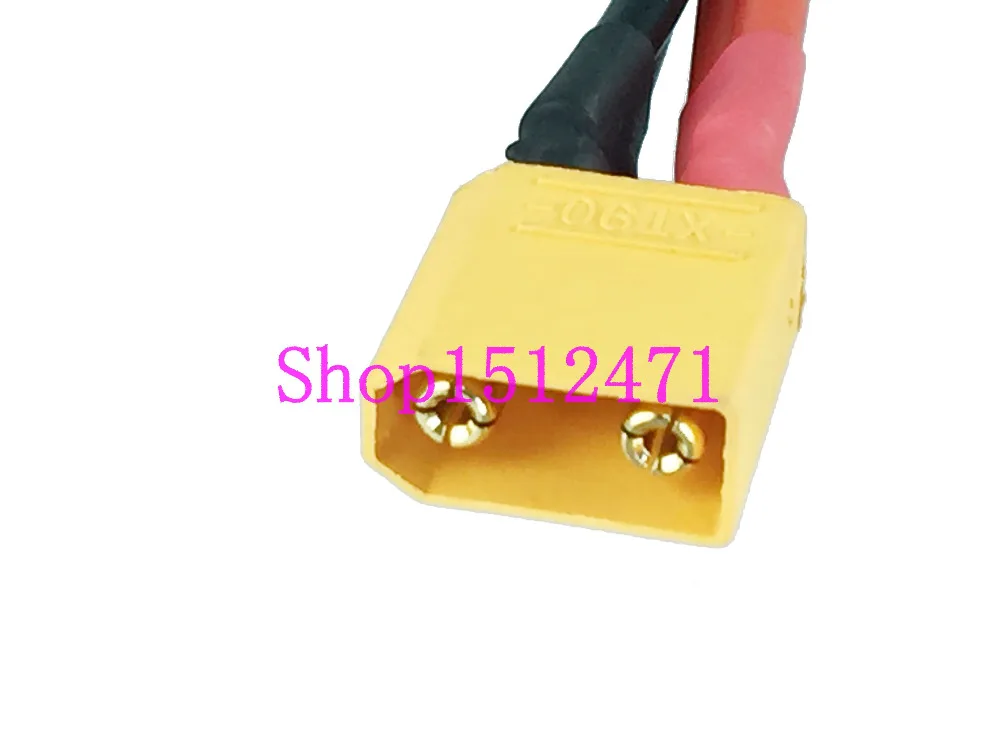 XT90 Parallel Battery Y Splitter Cable 1 male to 2 female for Lipo Battery