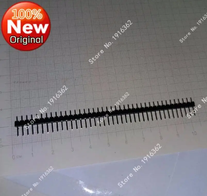 

1000PCS/Lot 40Pin 40P Straight Single Row Needle Male Pin header 2.54mm 1*40