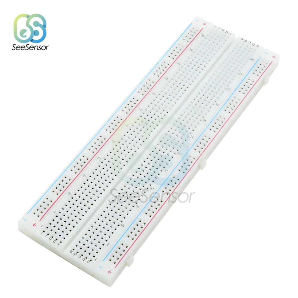브레드보드 830 포인트 솔더리스 PCB 브레드 보드 MB-102, MB102 테스트, DIY 개발