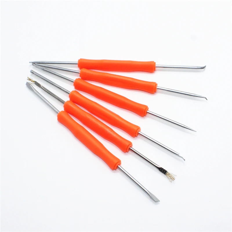 Electronic Heat Assist Repair Tool Set 6pcs Welding Solder Soldering Station Iron Tool Welding Grinding Cleaning Tool