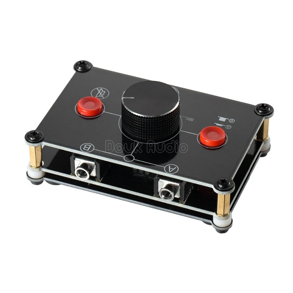 Little Bear MC102 High Quality 2 PORT 3.5mm STEREO Switch Box AUX Speaker selector