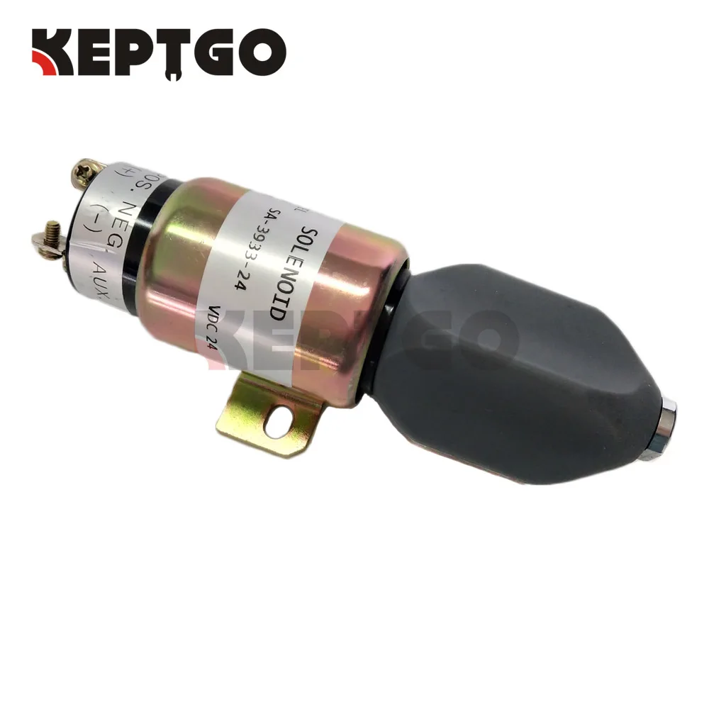 NEW Stop Shutoff Solenoid 3864274 24V for For Cummins Caterpillar E70B SA-3933-24 SA-3766T-24 1751-2467UIB1S5A 1751-24E7U1S1S5