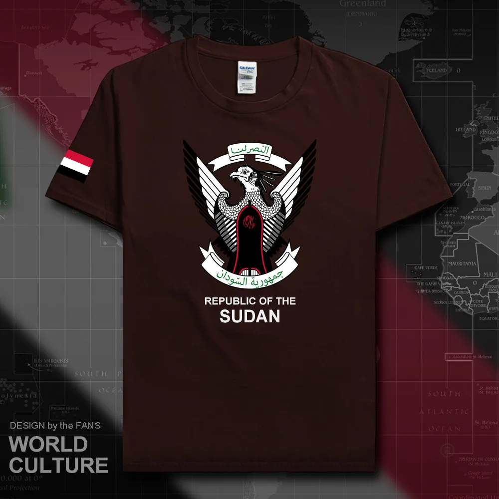 North Sudan Sudanese men t shirt fashion 2018 jersey nation team 100% cotton t-shirt clothing tees country sporting SDN Islam 20