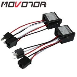 HID converter H4 High-Low switching negative control Auto Headlights Canbus Adaptor for Toyota Suzuki Jimny 2Pcs/pair