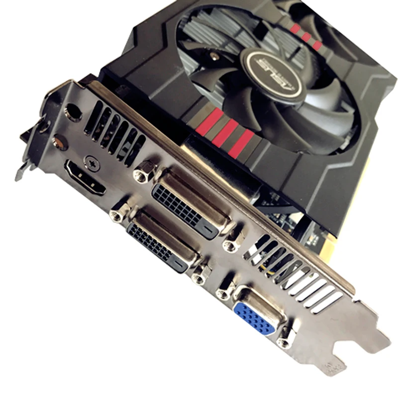 Imagem -03 - Placa Gráfica de Vídeo Asus-gtx 750ti 2g Gddr5 128bit Cartão Gaming Boas Condições 100 Testado Usado