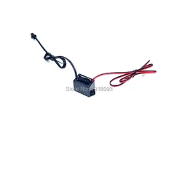 Barato 12v 1-5 medidores constante em el fio motorista neon led inversor de luz para carregar 5 medidores el fio el tira el para fontes de festa