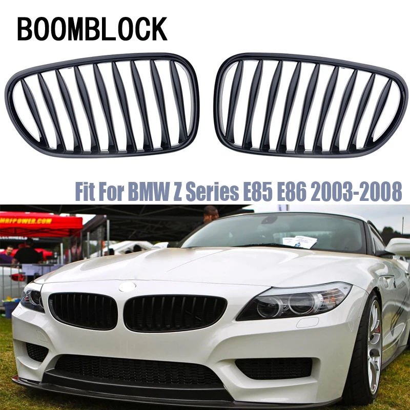 

Car Kidney Front Bumper Racing Grills For Z4 E85 E86 BMW M Performance Accessories Motorsport Z4 2.0i 2.2i 2.5i 2.5si 3.0i 3.0si