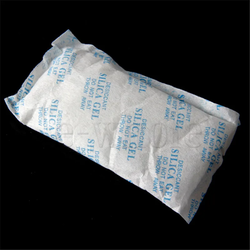 50g/100g Gram Silica Gel Packets Dehumidifier Meets FDA Food Packaging Non-Toxic Silicone Desiccant Moisture Damp Absorber