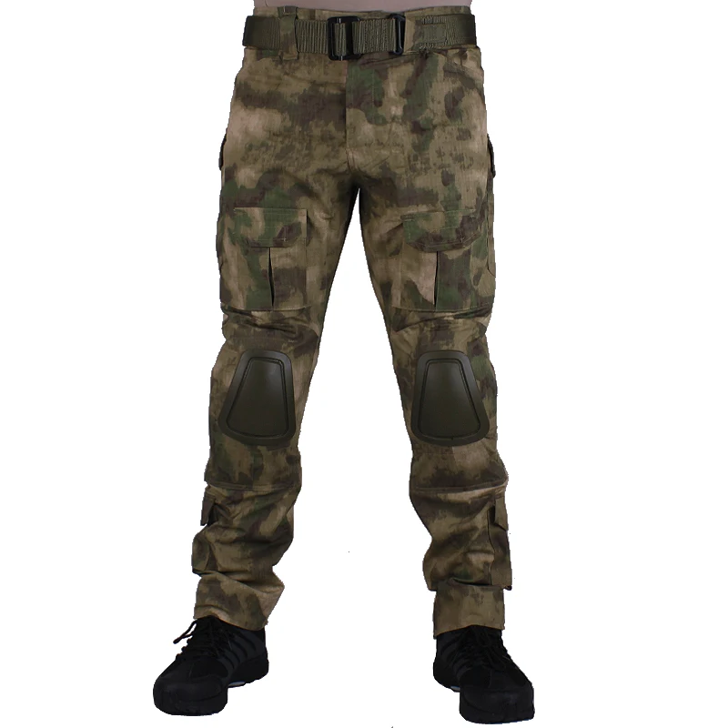 Uniforme combate BDU verde woodland con coderas y rodilleras - imagen 4
