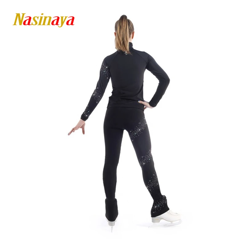 Figure Skating Training Pants And Jackets Girls Ice Skating Trousers Children Breathful Ice Skating Suit Wholesale