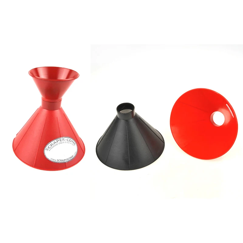 Car Cone Shaped Funnel Deicing Snow Tool Scrape for Nissan Qashqai Opel Astra J H Kia Ceed Sorento Skoda Octavia A5 A7 2