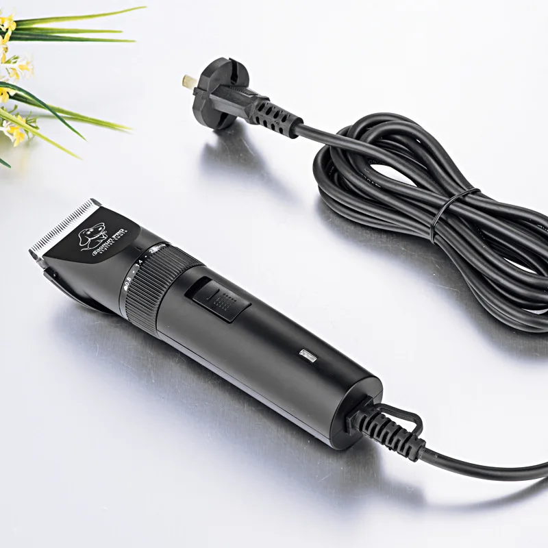 Professional Dog hair trimmer Electric Pet Cat Hair Clipper Grooming Shaver Set Pets Haircut Machine + Spare Head 110-240V AC