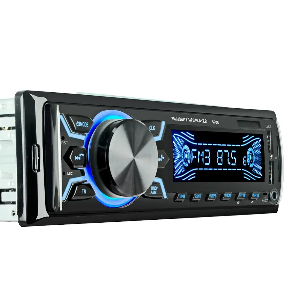 LaBo Radio samochodowe odtwarzacz stereo telefon Bluetooth AUX-IN MP3 FM/USB/1 Din/pilot zdalnego sterowania 12 V samochód audio Auto 2019 sprzedaż