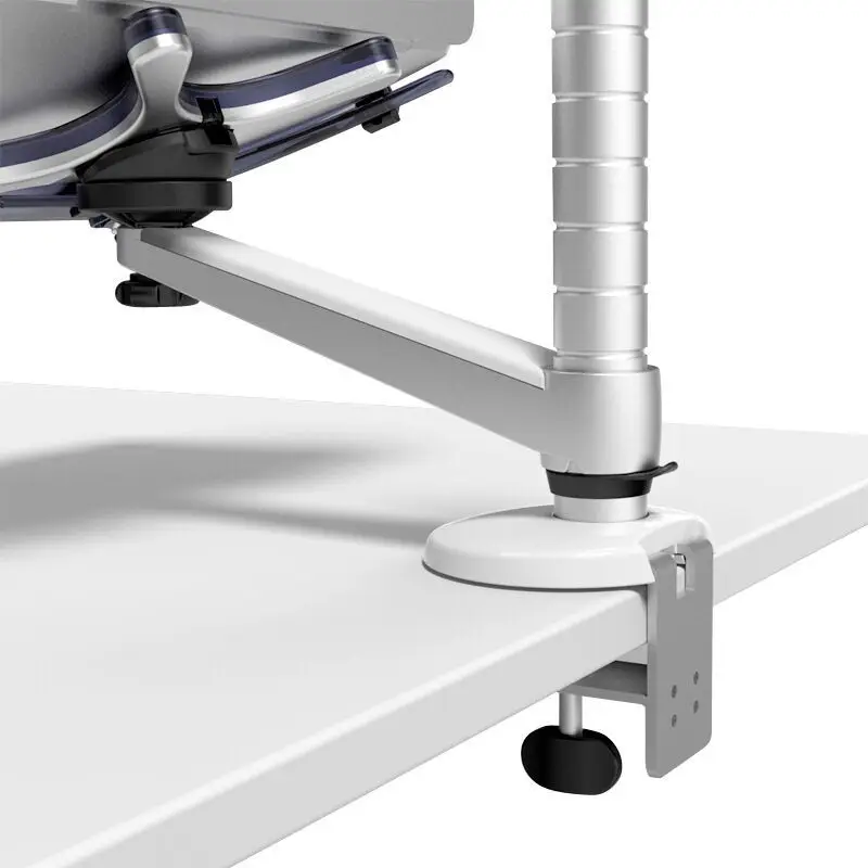 OA-7 10-27 "الألومنيوم متعددة الوظائف LCD شاشة LED حامل مكتبي حامل vesa الذراع الحركة الكاملة 7kgs + 10-15" محمول صينية دفتر