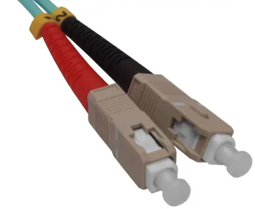 

15 Meters SC-SC Fiber Optical Duplex Patch Cords Multimode 50/125 OM3