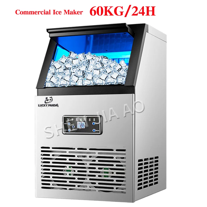 60kg/24H commercial Ice Makers SK-60FF automatic Ice Cube Making Machine for Bar,Coffee shop,Milk Tea room 110v/220v